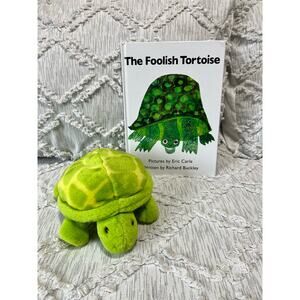 Kohl's Cares The Foolish Tortoise Book by Richard Buckley and Happy Turtle Plush